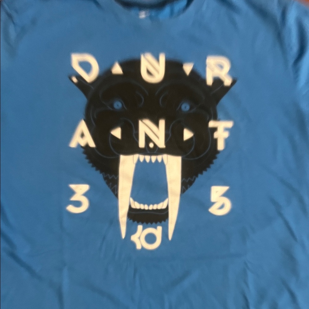 Nike Blue Graphic Kids Tee